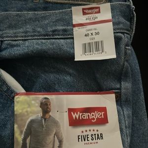 Men’s 40x32 Wrangler Jeans NWT